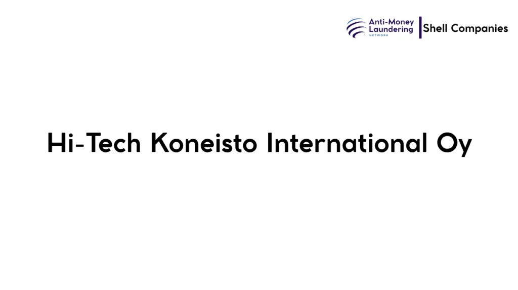 Hi-Tech Koneisto International Oy