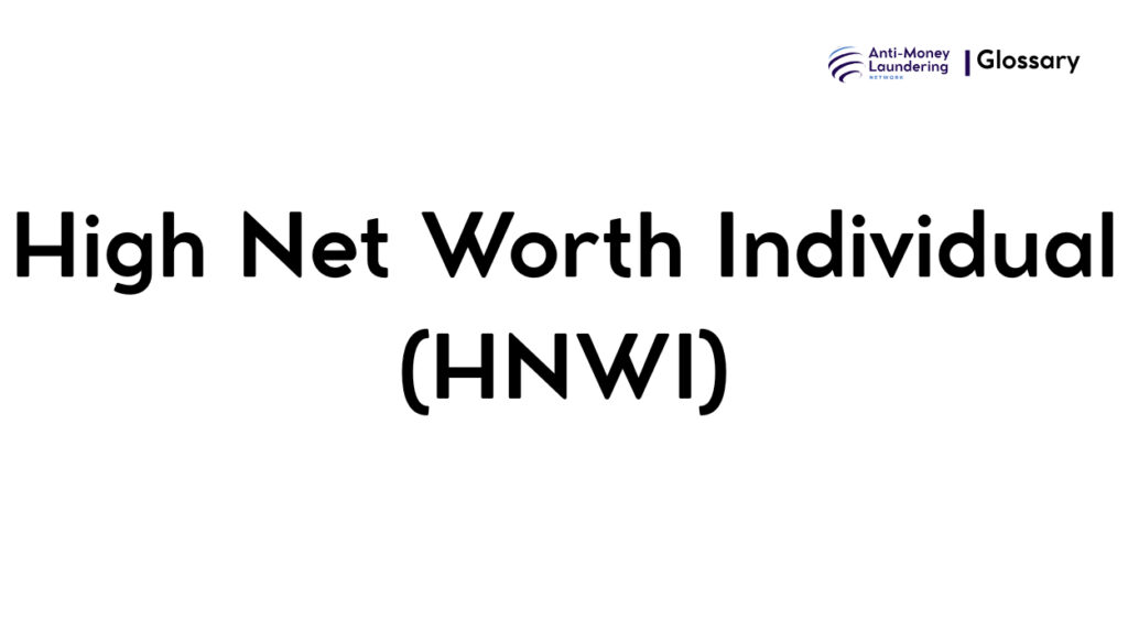 High Net Worth Individual (HNWI)