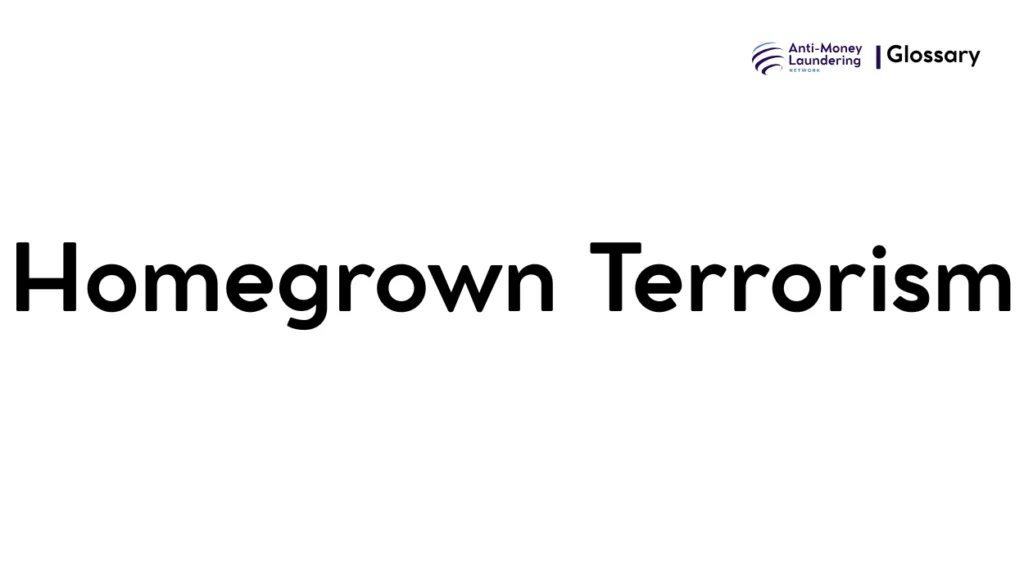 Homegrown Terrorism