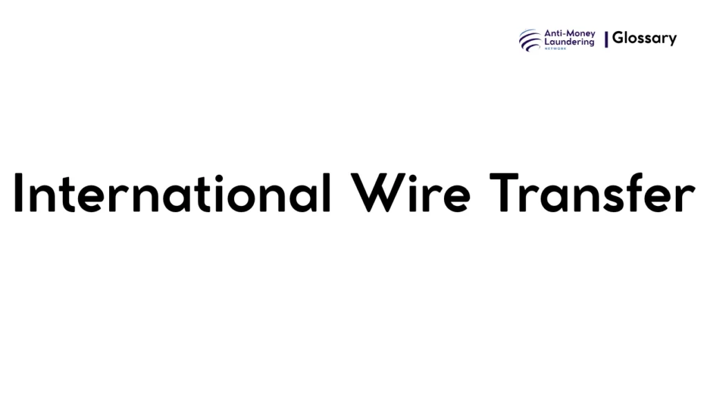 International Wire Transfer