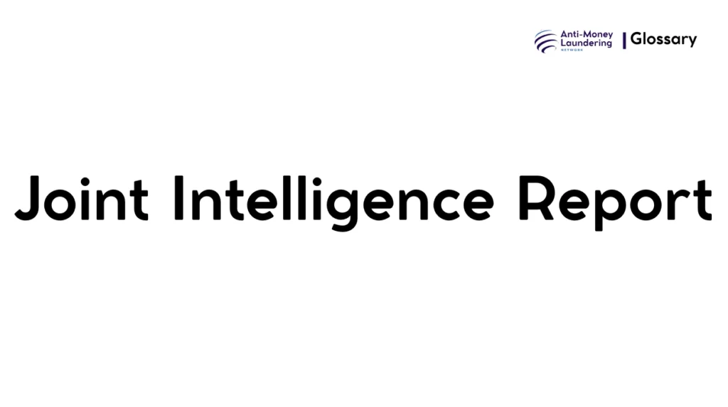 Joint Intelligence Report