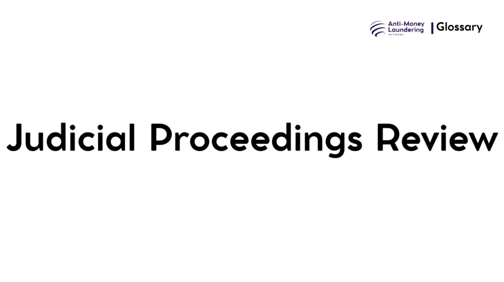 Judicial Proceedings Review