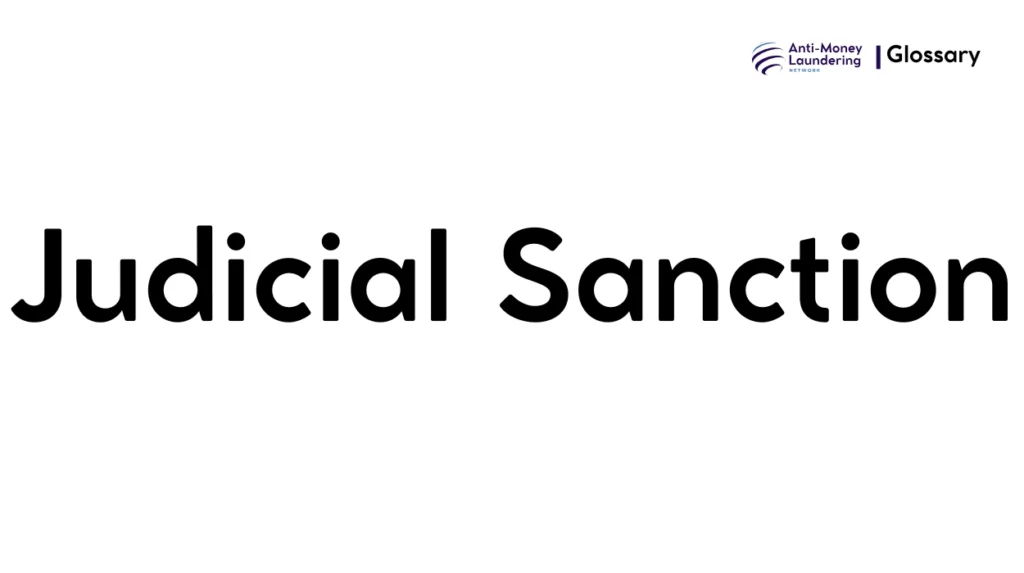 Judicial Sanction