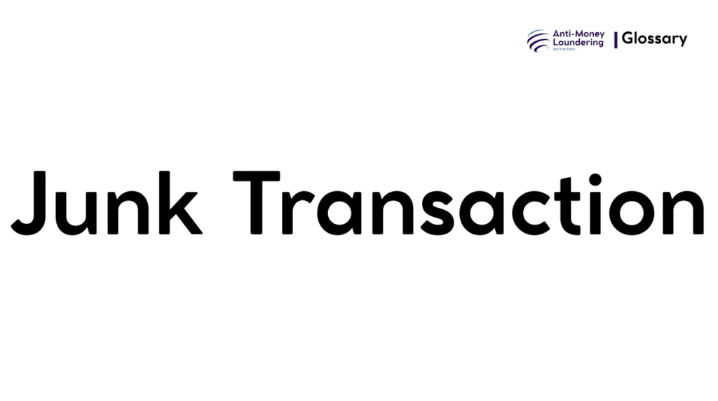 Junk Transaction