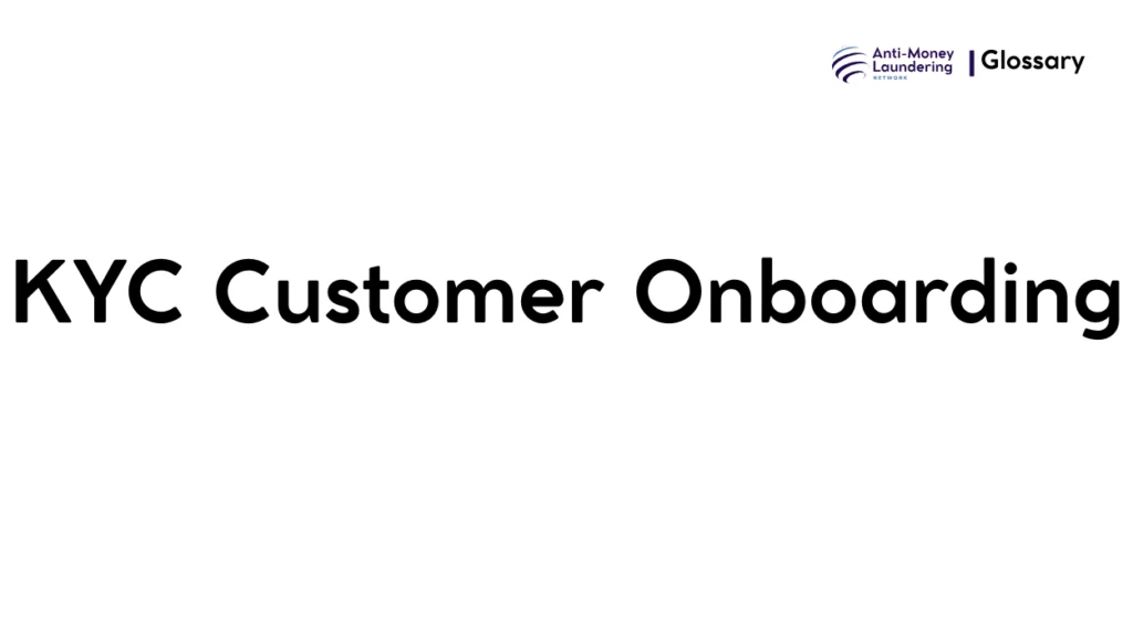 KYC Customer Onboarding