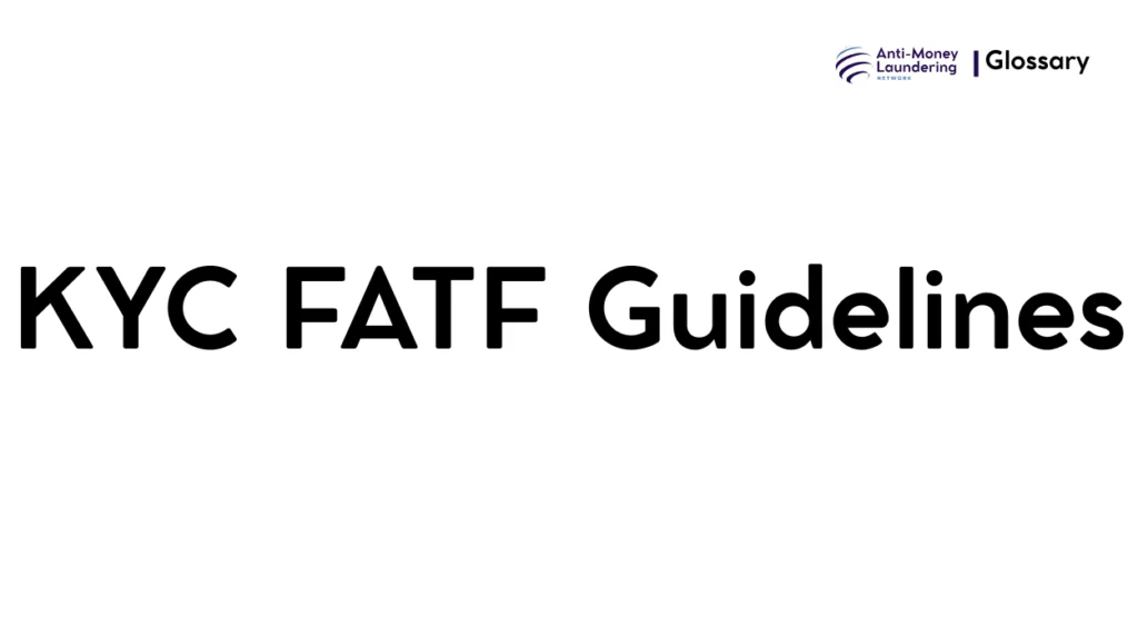 KYC FATF Guidelines