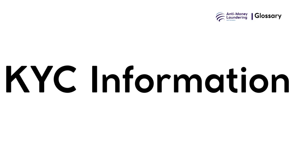 KYC Information