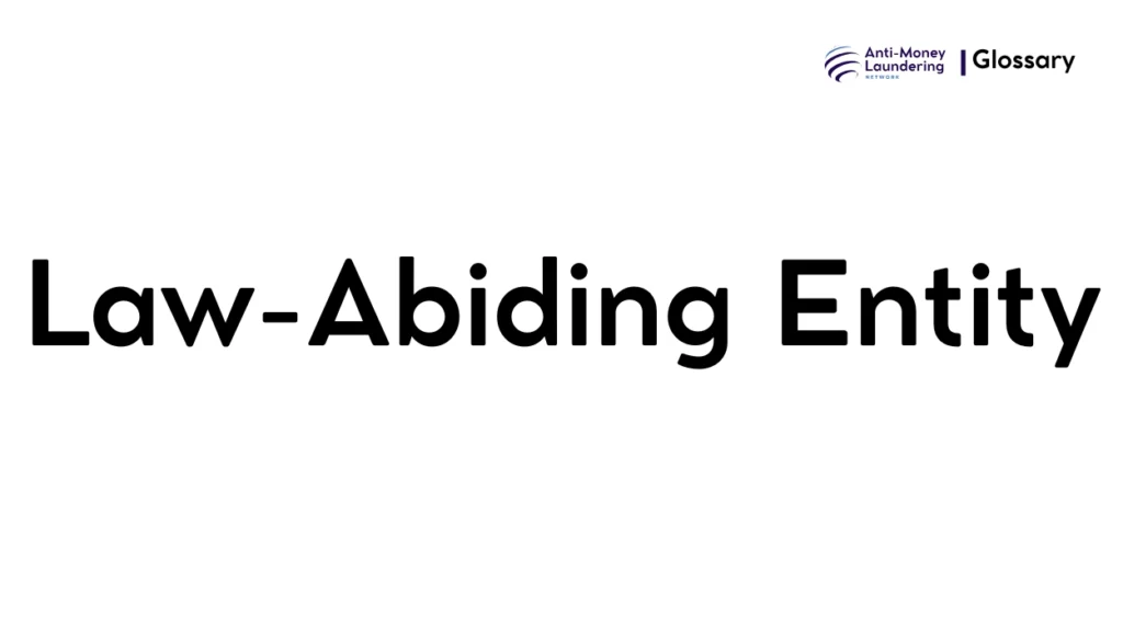 Law-Abiding Entity
