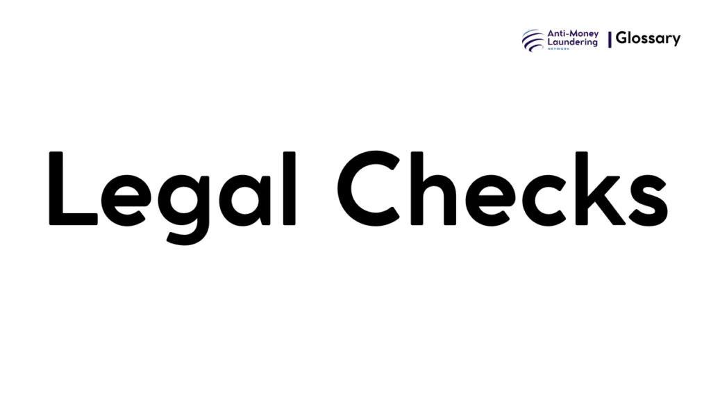 Legal Checks