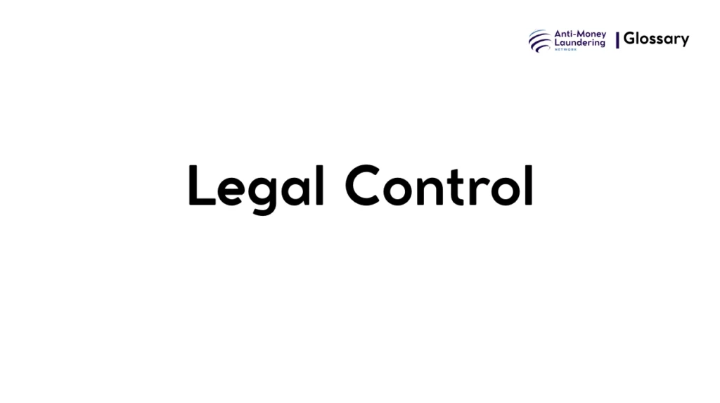 Legal Control