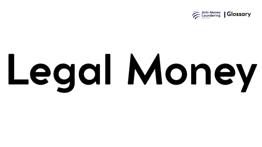 Legal Money