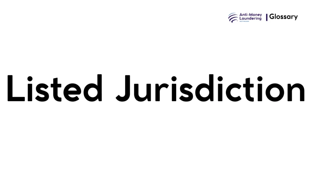 Listed Jurisdiction