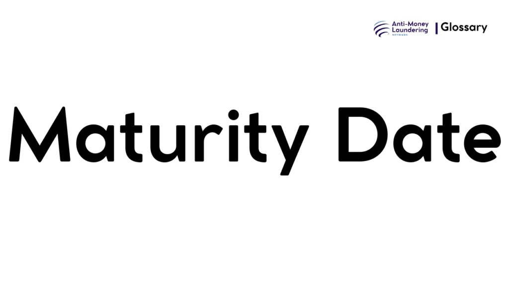 Maturity Date