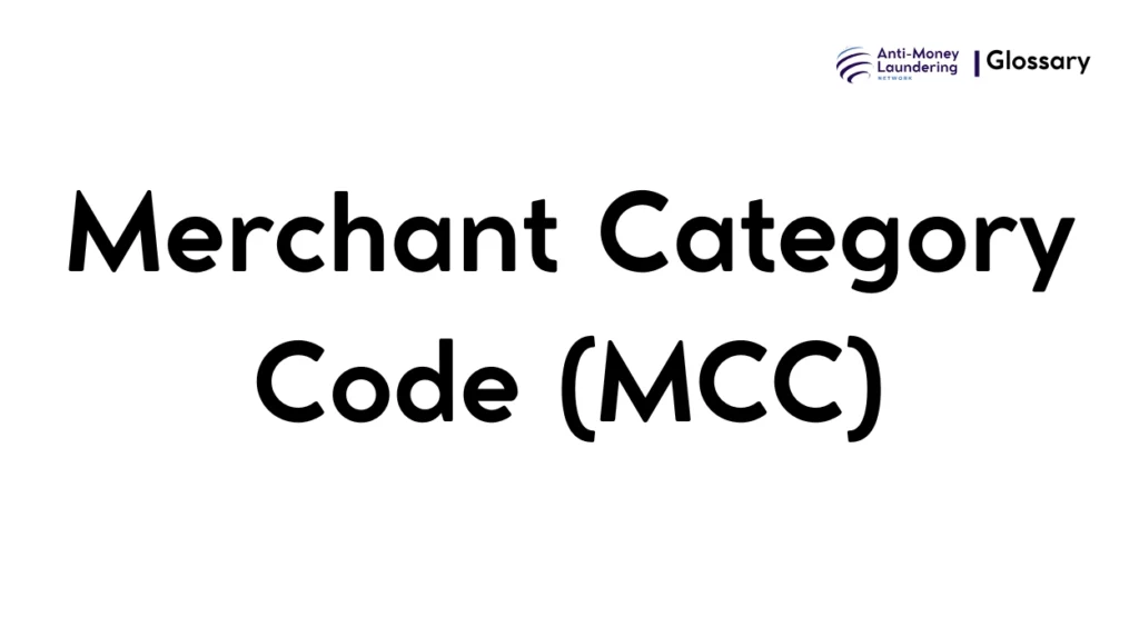 Merchant Category Code (MCC)