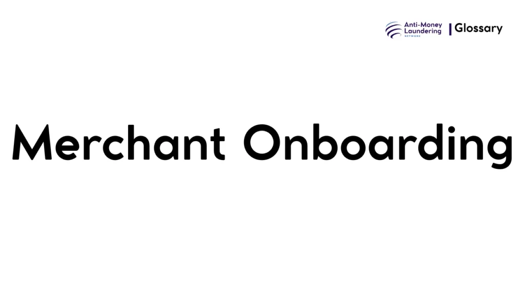 Merchant Onboarding