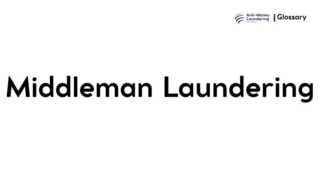 Middleman Laundering