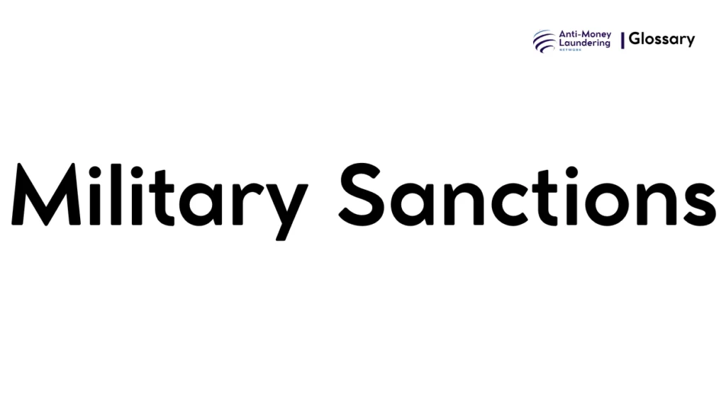 Military Sanctions