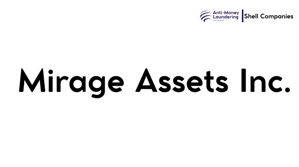 Mirage Assets Inc. 