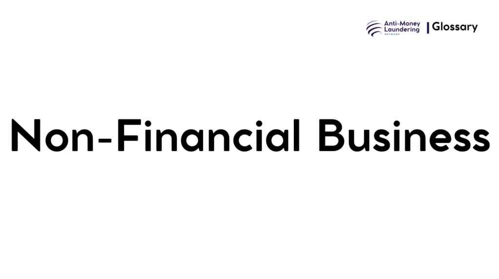 Non-Financial Business