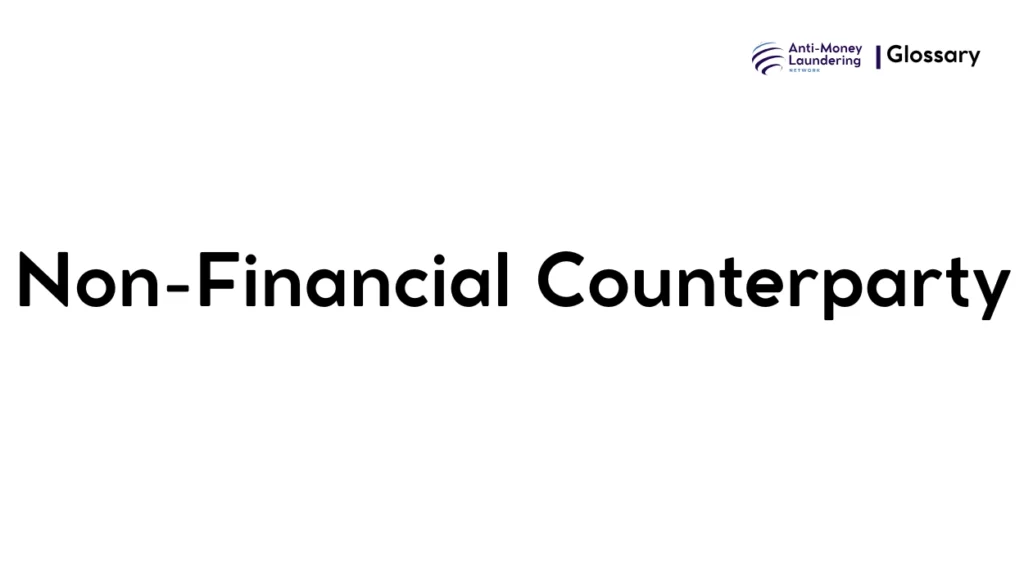 Non-Financial Counterparty