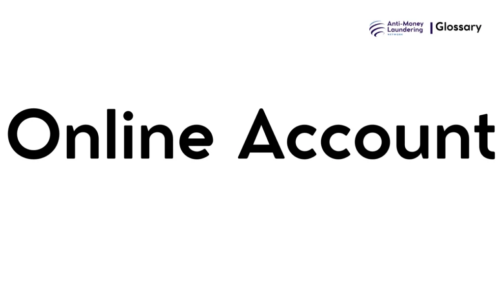 Online Account