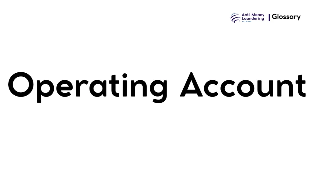 Operating Account