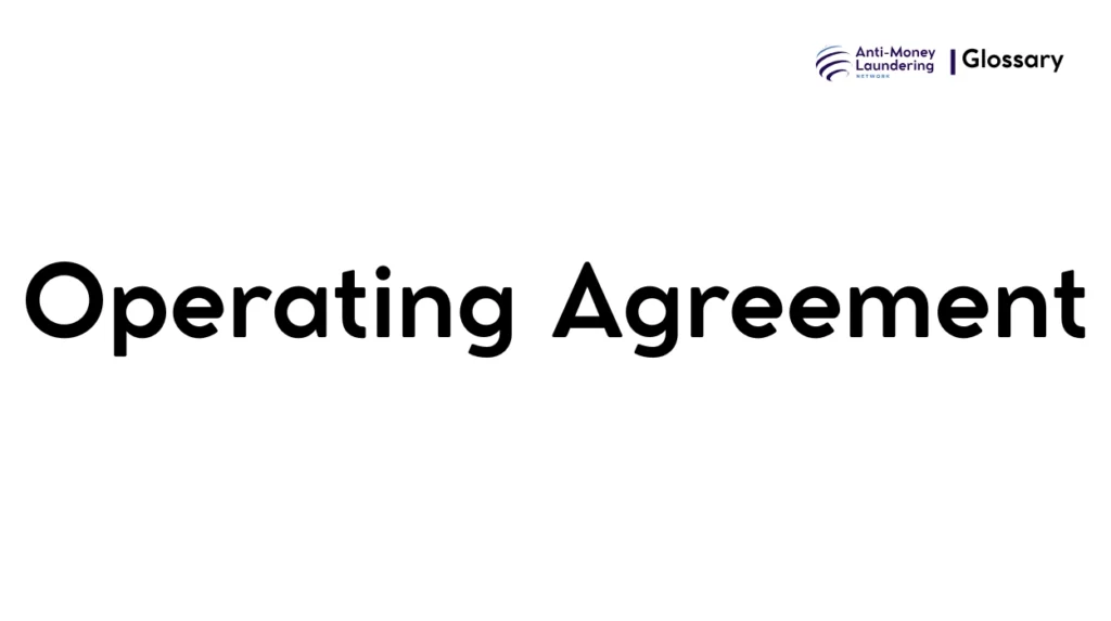 Operating Agreement