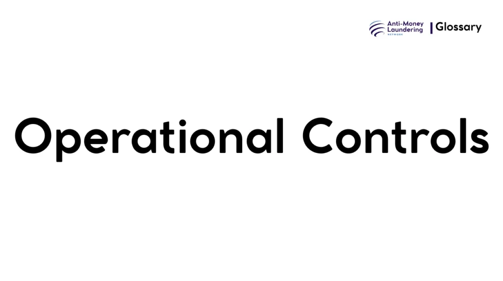 Operational Controls