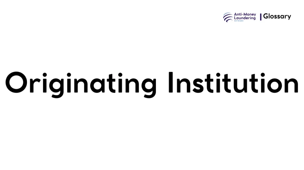 Originating Institution