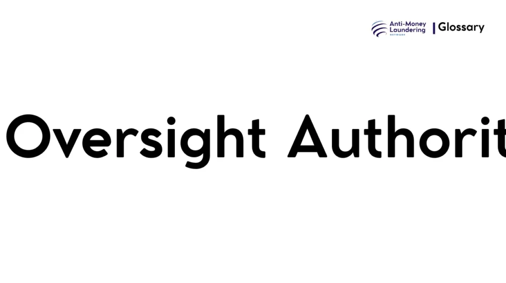 Oversight Authority