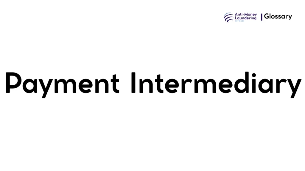 Payment Intermediary