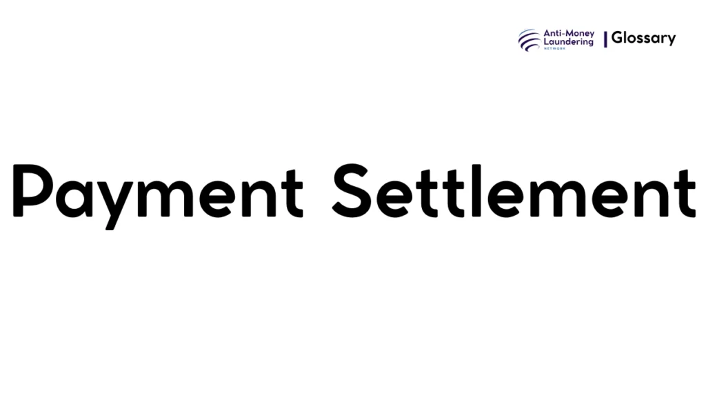 Payment Settlement