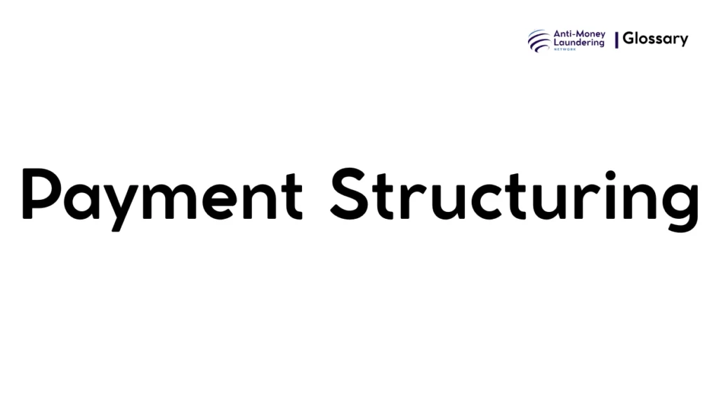 Payment Structuring