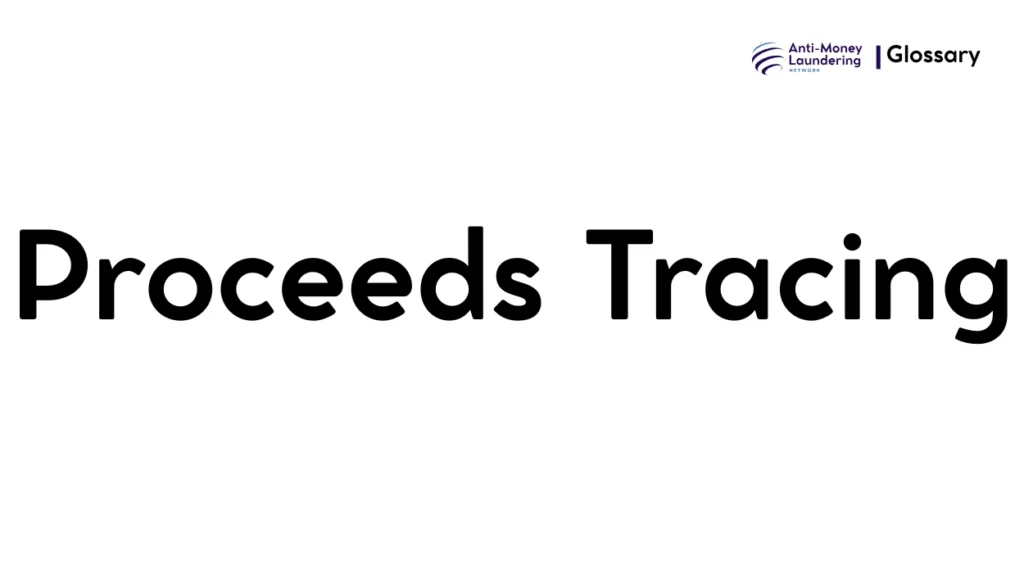 Proceeds Tracing