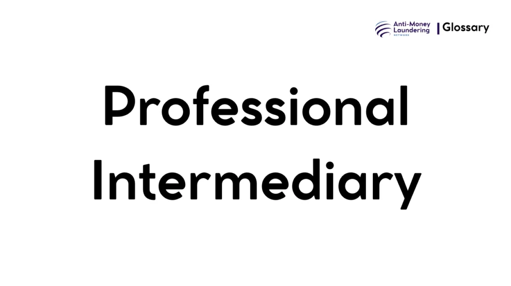 Professional Intermediary