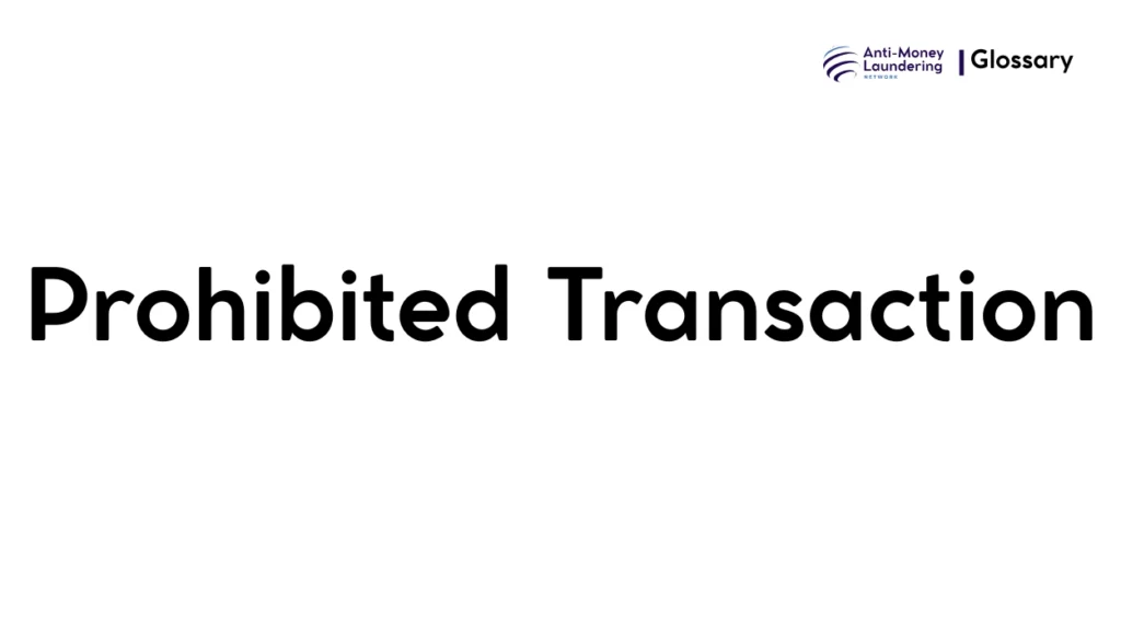 Prohibited Transaction