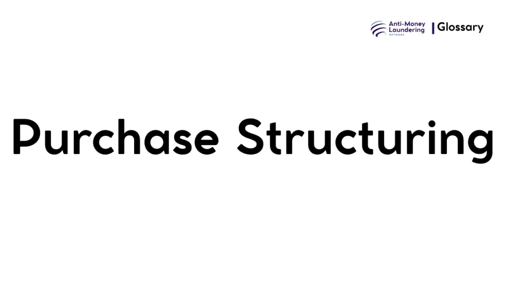 Purchase Structuring