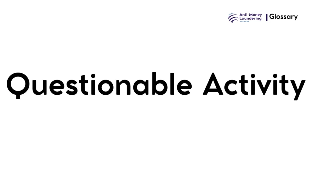 Questionable Activity