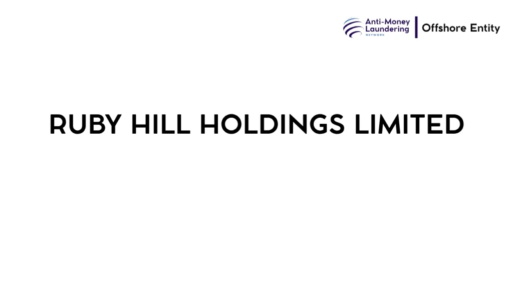 RUBY HILL HOLDINGS LIMITED