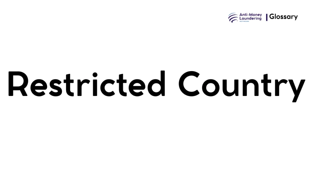 Restricted Country