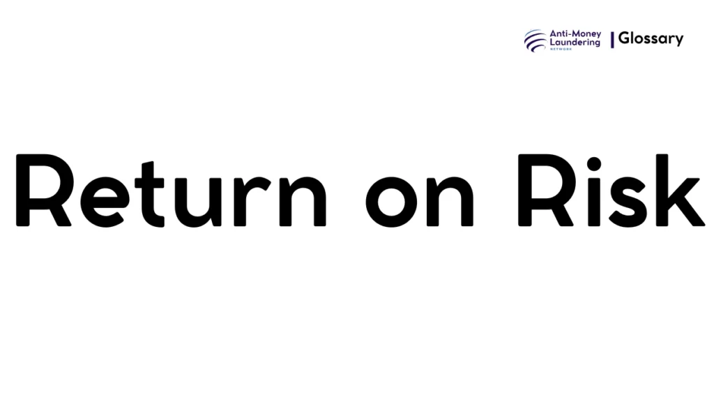 Return on Risk