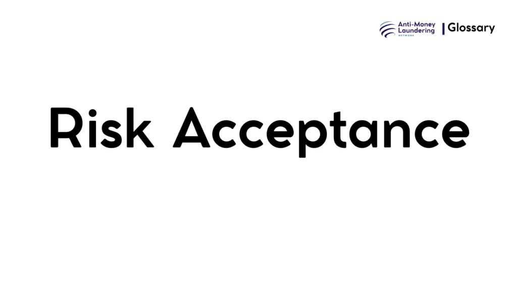 Risk Acceptance