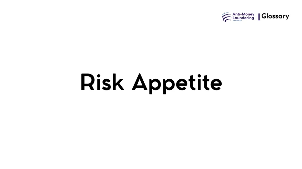 Risk Appetite