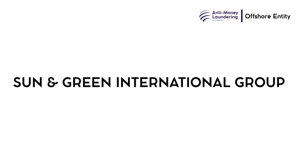SUN & GREEN INTERNATIONAL GROUP