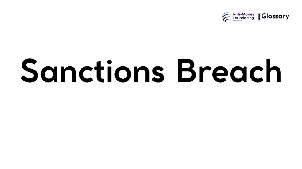 Sanctions Breach