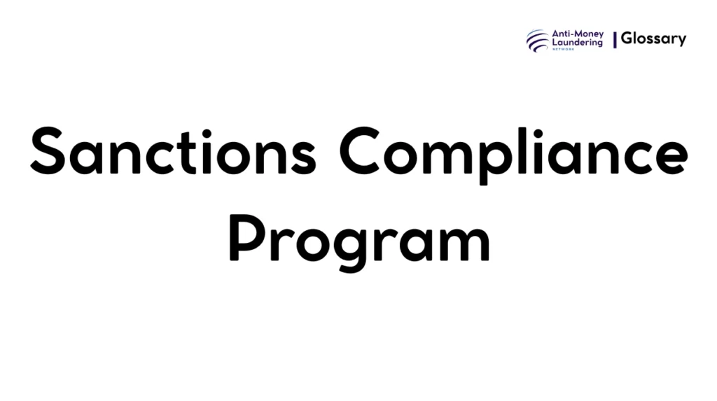 Sanctions Compliance Program
