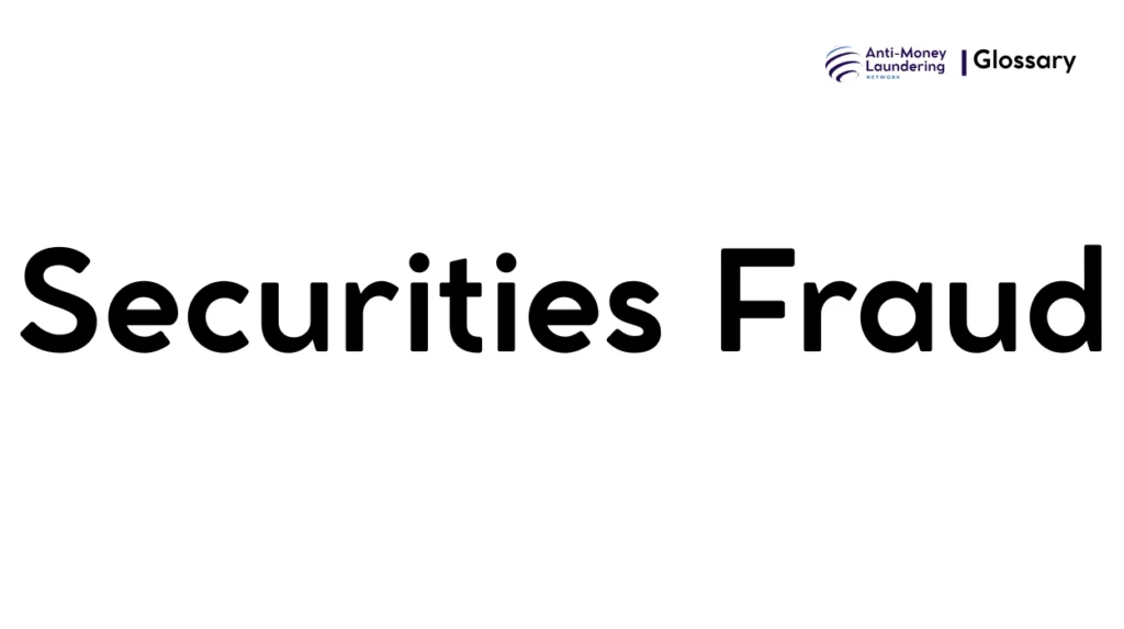 Securities Fraud