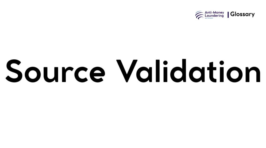 Source Validation