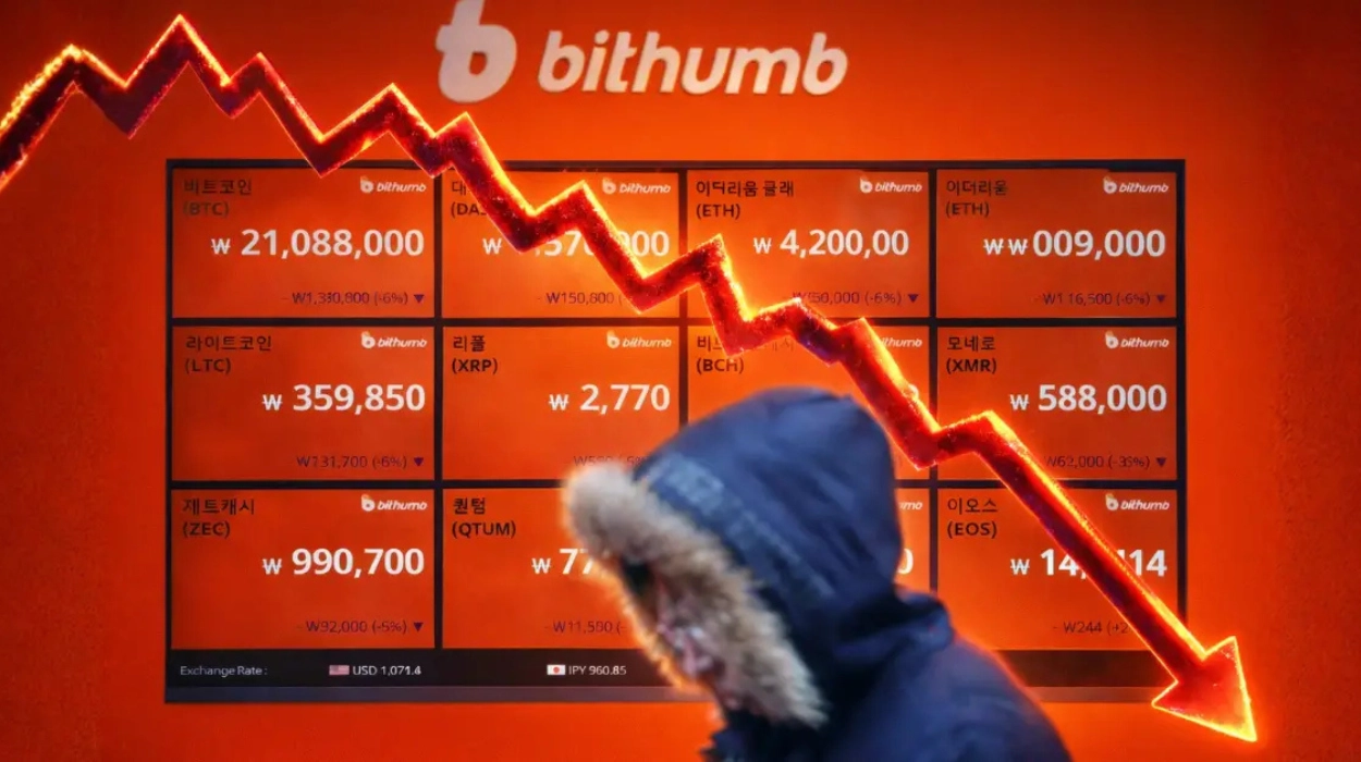 South Korea’s Bithumb Hit with Six-Month Partial Suspension Over AML Violations and KYC Failures