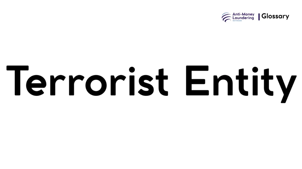 Terrorist Entity